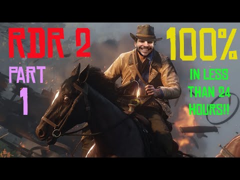RDR2 100% Speedrun in 23:49:40 [World Record] - Part 1