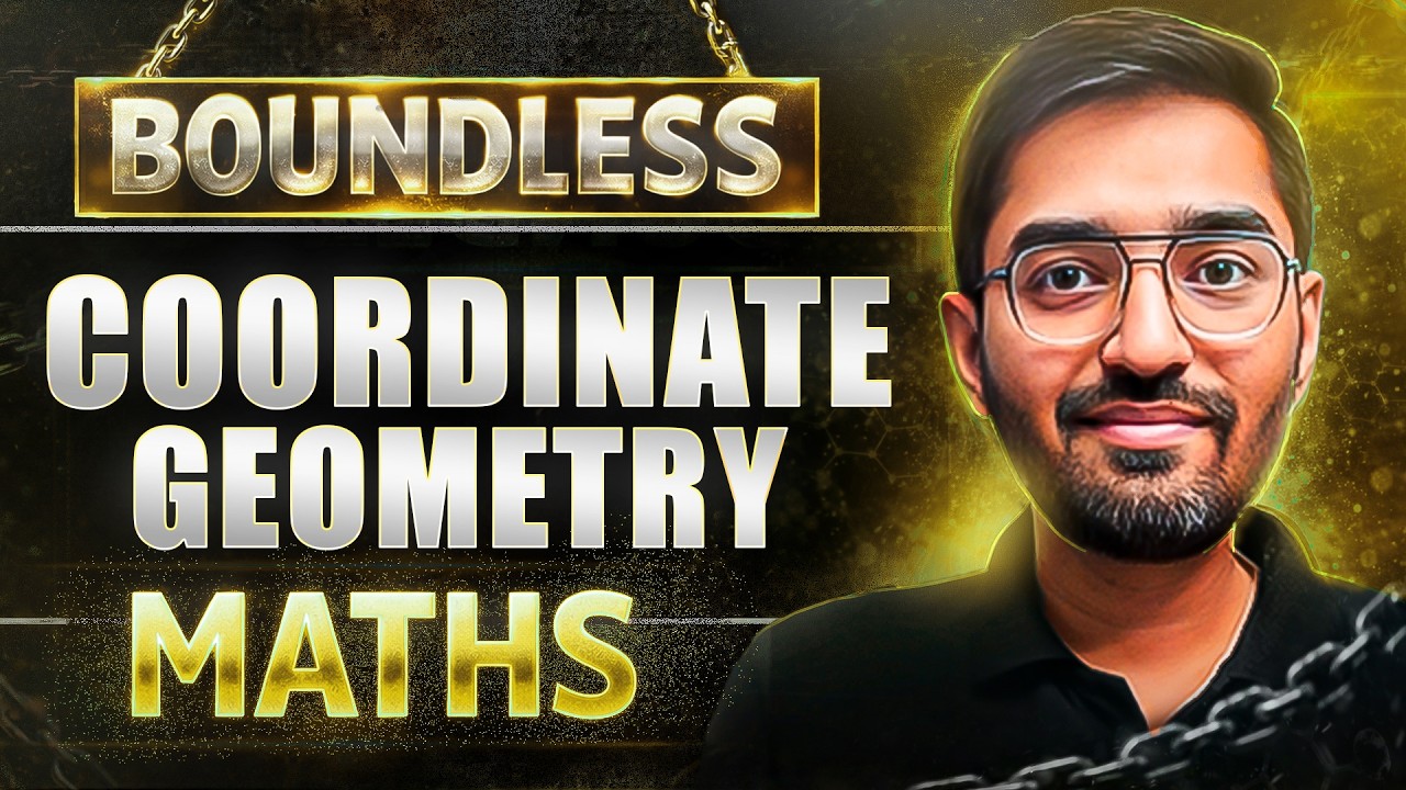 Coordinate Geometry in One Shot (Theory + JEE 2026 PYQs) by NV sir