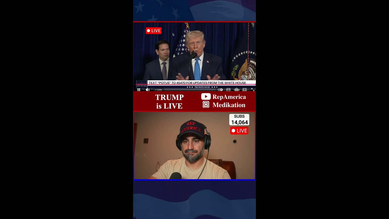 LIVE - Trump Announcement - Rep America with Medi
