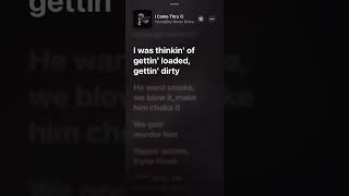 NBA YoungBoy - I Came Thru #lyrics #shorts