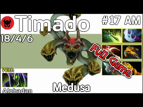 Timado [Infamous] plays Medusa!!! Dota 2 Full Game 7.20