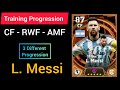 Big Time Lionel Messi Efootball 2024 CF Card Max Training Progression