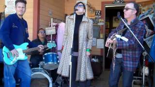 Ambrosia Parsley "My Knees" Mystery Spot porch Phoenicia NY 10-10-10