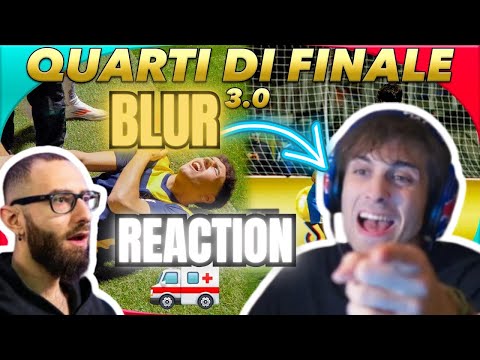 BLUR REACTION🏆 PALLONE D'ORO DI TIKTOK ITALIA 3.0 🇮🇹 Quarti di finale w/ Marza e Manuuxo