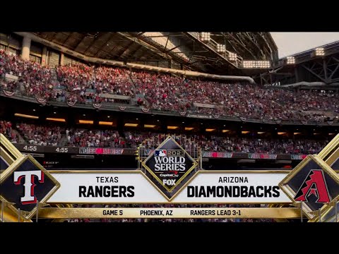 Texas Rangers at Arizona Diamondbacks, 2023 World Series Game 5, November 1, 2023