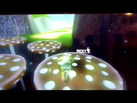 How to do the Mushroom Gorge gap jump MKwii