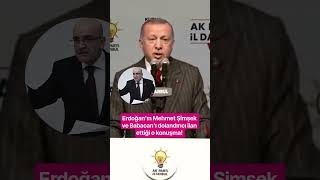Erdoğan'ın Mehmet Şimşek ve Babacan'ı dolandırıcı ilan ettiği o konuşm