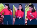 Anchor Manjusha MASS Dance Steps For Ravi Teja Dhamaka Song Dhamaka Team Meet Greet DC