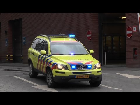 A1, MMT [Mobiel Medisch Team] Amsterdam 13-901 naar reanimatie in Amsterdam