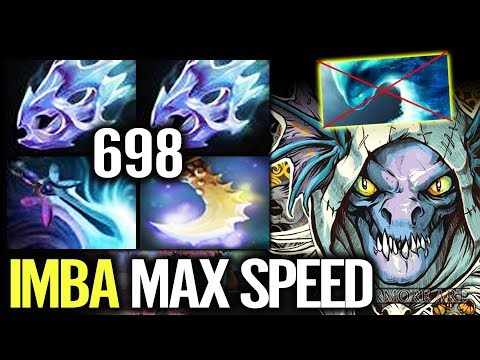 MAX SPEED Cancer AGI STEAL New Imba SLARK 8000 mmr Build 7.21Epic Dota 2 gameplay