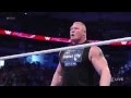 The Shield Reunites to Save Dean Ambrose Against Brock Lesnar  Raw, February 8, 2016