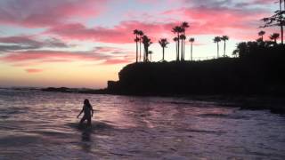 Sunset with my daughter