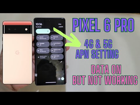 Google Pixel 6 Pro How To Data Internet Setting | Apn 5G