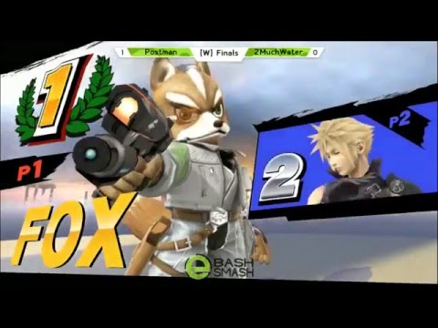 Mr. Postman (Fox) vs. 2MuchWater (Cloud) [Winner's Finals] - Smash Sunday @ eBash