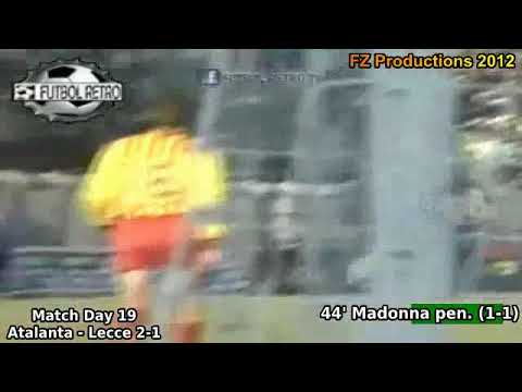 1989 90 19 Atalanta Lecce 2 1 14 gennaio 1990 Madonna rig , Bonacina