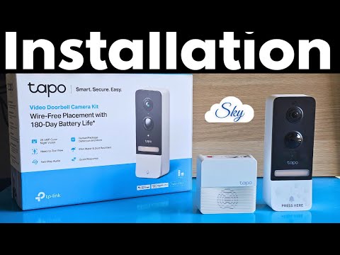 Easy TP Link Tapo Doorbell Camera Installation Guide