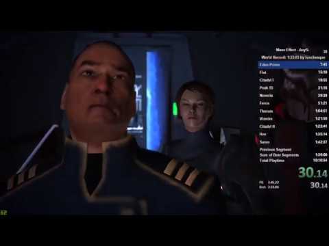 Mass Effect Any% Speedrun - 1:38:03 IGT (No Commentary)