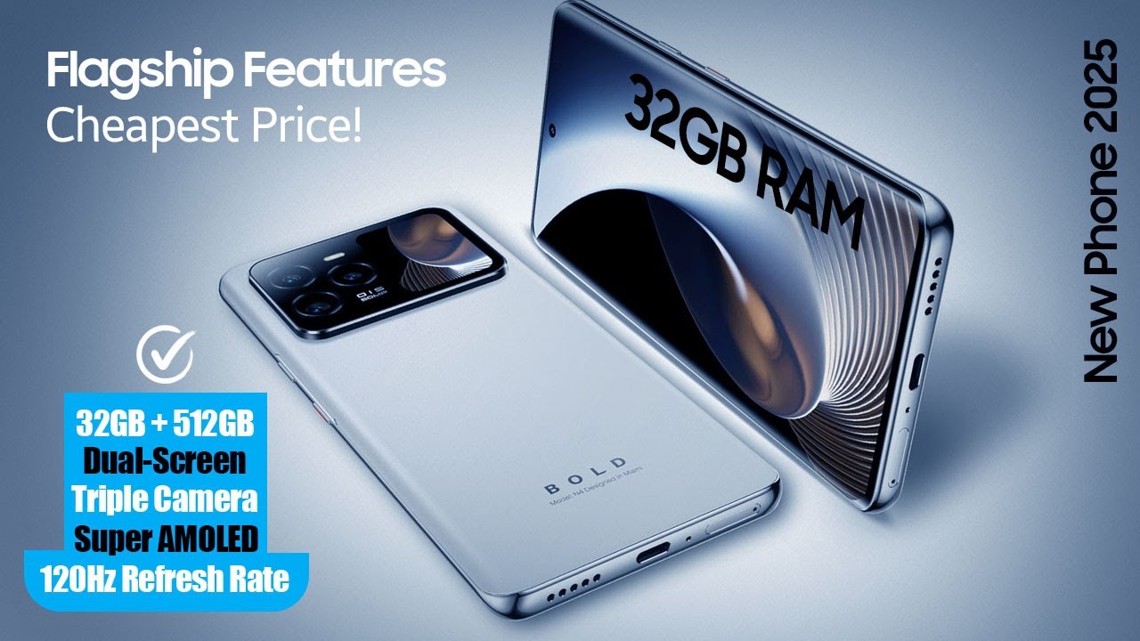 New Phones 2025 - BLU BOLD N4 5G Official - FIRST LOOK Trailer and Introduction!🚀