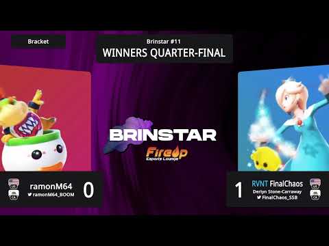 ramonM64 (Bowser Jr.) vs FinalChaos (Rosalina & Luma) - Brinstar #11 Winners Quarter Finals