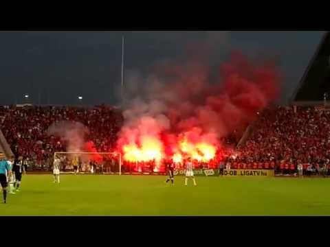 Diósgyőri tüzezés - Újpest FC - Diósgyőri VTK 1:1, Magyar Kupadöntő 2014 🔥🔥🔥