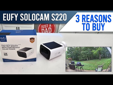 eufy SoloCam S220 Security Camera with Solar 3 Reasons to Buy