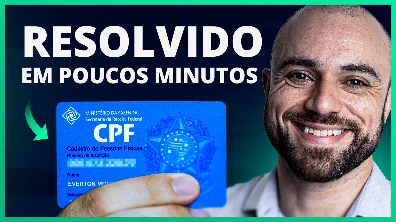 💳CPF PENDENTE DE REGULARIZAÇÃO ou SUSPENSO Como Resolver Online e Gratuito