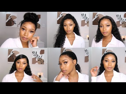 6 ways to style a deep wave wig FT SVT HAIR