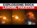 Multiple Blasts Reported In Lahore Police Claim Drone Shot Down India Clash With Pakistan