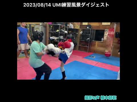 k8君にUMI（サウスポー）対策を授ける橋本師範！2023年8月14日UMI練習風景ダイジェスト