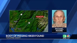 Body of missing Tuolumne County hiker found