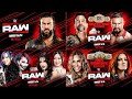 WWE Monday Night RAW January 5 2026 Full Show Preview Brock Lesnar Roman Reigns Returns