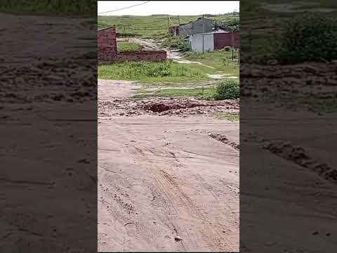 A chuva já está a causar escândalo em alguns lugares de Macarani-Ba