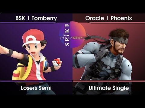 Spike Avril - Tomberry (Pokemon Trainer,Cloud) Vs. Phoenix (Snake,Byleth) SSBU Ultimate Tournament
