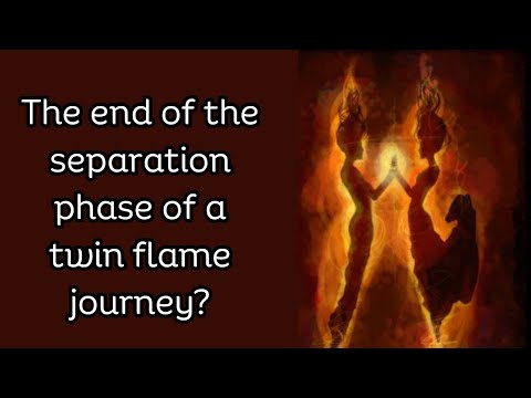 The end of the separation phase of a twin flame journey?