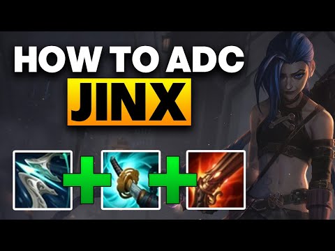 How to play Jinx in low Elo - Jinx ADC Gameplay