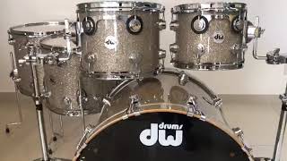 Video thumbnail for Bateria DW Collectors Maple Broken Glass by Alexssander R. do Carmo