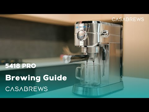 5418 PRO™: Brewing Guide