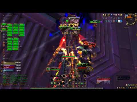 Shett - Heroic Ny'alotha Trash (412K DPS Spike) 472 Fury Warrior - WoW BFA 8.3 PvE
