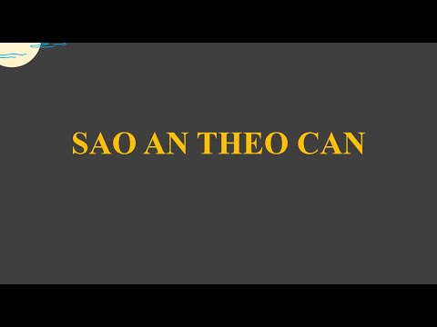 Sao an theo can - Vì sao không xét tương tác ngũ hành