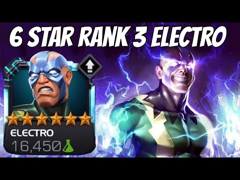 6 Star Rank 3 ELECTRO Rank Up & Gameplay - Variant 1 Ultron Final Boss Solo!