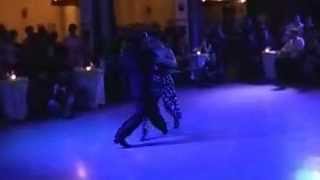 a pedido del publico bailan betsabet--jonathan en milonga fruto dulce