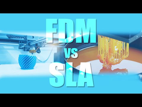 3D Druck - FDM vs SLA - Welche 3D Druck Technik brauche ich? - Design Factory Pforzheim Maker Space