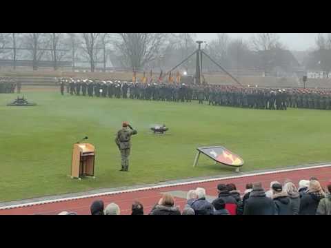 Feierliches Gelöbnis am 16.02.2017 in Leck