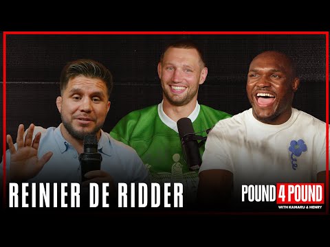 REINIER de RIDDER! Khamzat, Fluffy Hernandez Gameplan, Middleweight Landscape | Pound4Pound Podcast 