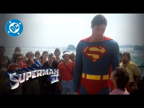 Thumbnail of the video: DC Super Scenes: Superman at Niagara Falls