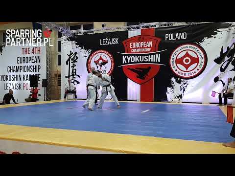 Delgado Deacosta Ene vs  Humbatov Eltaj 4th EUROPEAN WKB CHAMPIONSHIP LEŻAJSK 2021Man -65kg