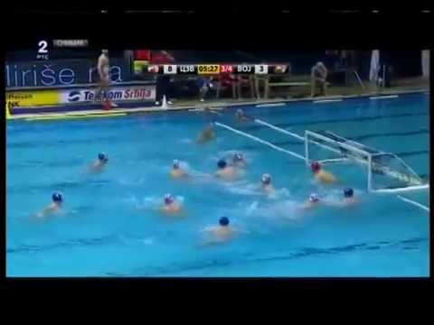 Vaterpolo, polufinale Kupa Srbije, Crvena zvezda - Vojvodina 12:7 (12.01.2013.), cela utakmica