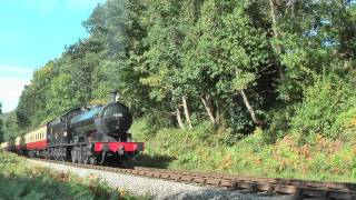 preview picture of video 'NYMR Steam Train Q6 63395 South of Beck Hole'