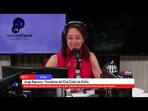 Jorge Bejarano - Pdte. del Club Colón de Emilia  | 29° edición de la Fiesta Provincial del Asado