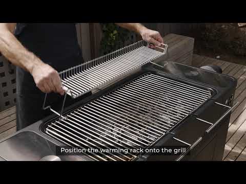 Everdure FUSION™, HUB™ & HUB II - How to: Using the warming rack